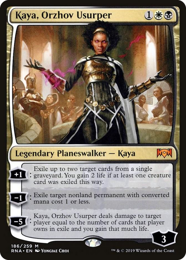 0186 Kaya, Orzhov Usurper M Ravnica Allegiance