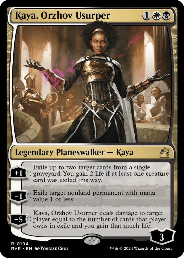 0194 Kaya, Orzhov Usurper R Ravnica Remastered
