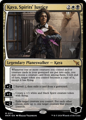 0211 Kaya, Spirits' Justice M Promo Pack: Murders at Karlov Manor
