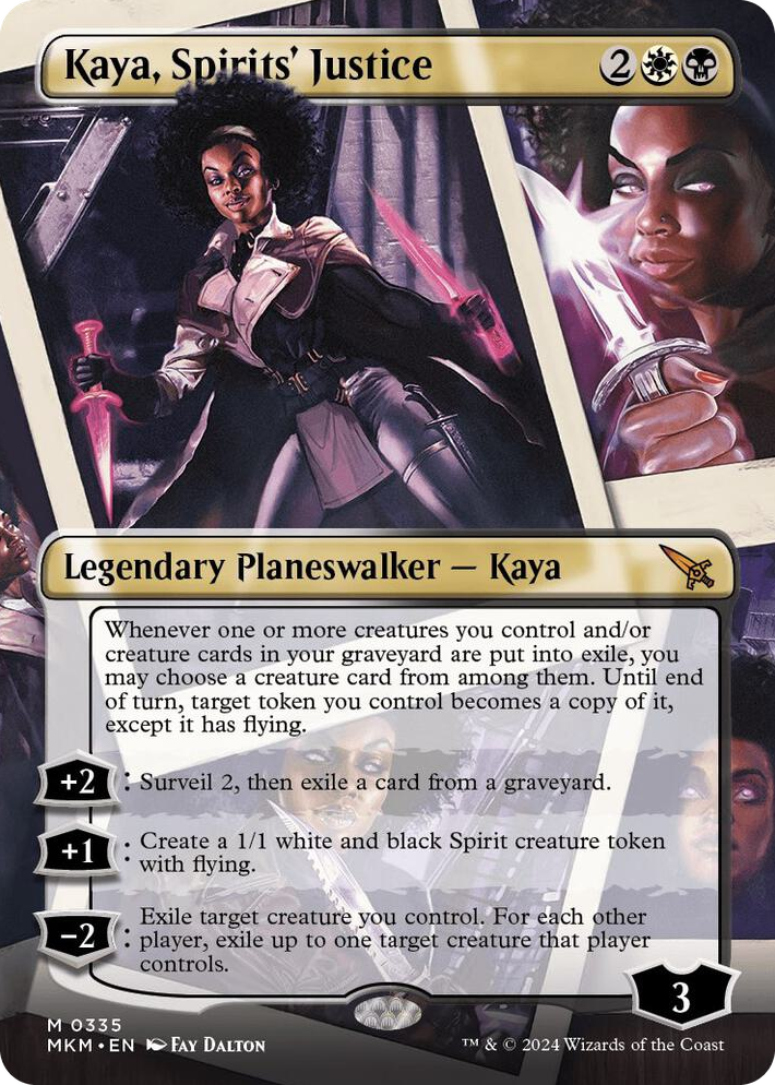 0335 Kaya, Spirits' Justice (Borderless) M Murders at Karlov Manor