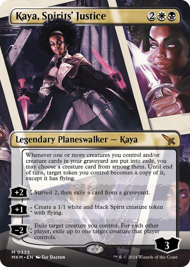 0335 Kaya, Spirits' Justice (Borderless) M Murders at Karlov Manor