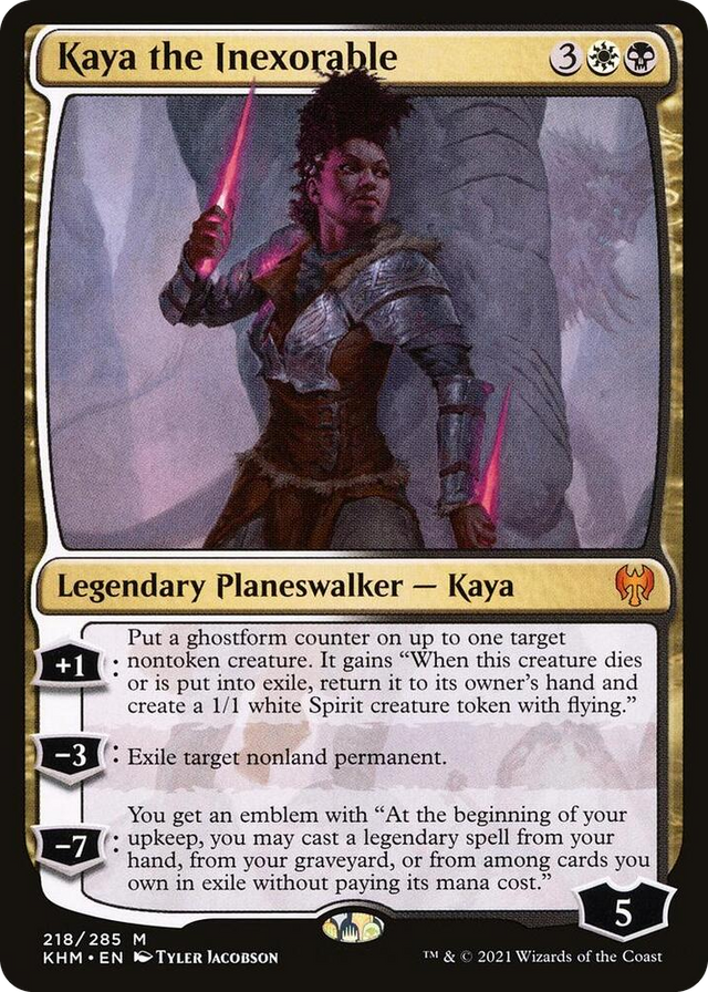 0218 Kaya the Inexorable M Kaldheim