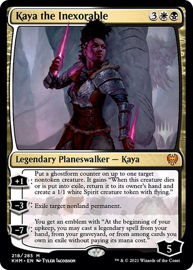 0218 Kaya the Inexorable M Promo Pack: Kaldheim