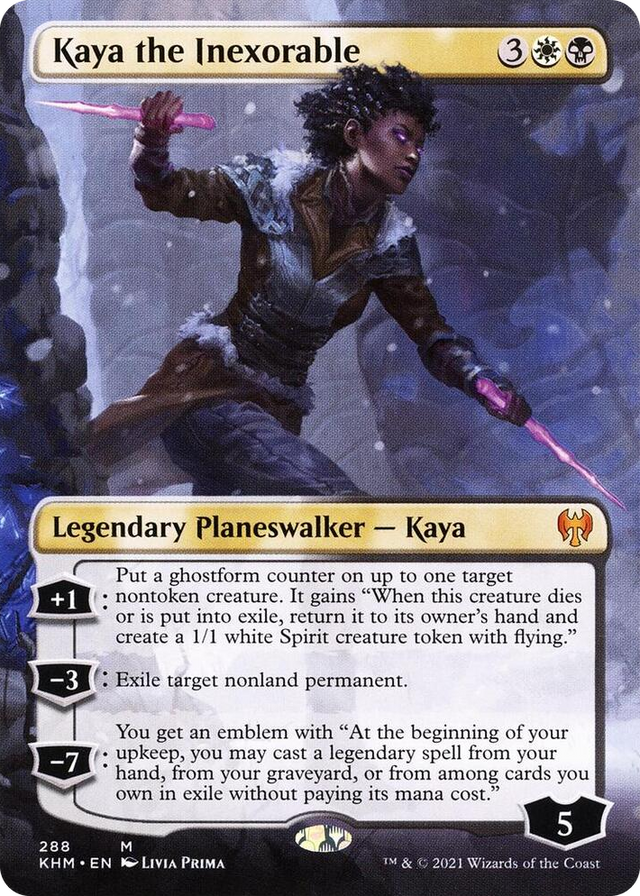 0288 Kaya the Inexorable (Borderless) M Kaldheim