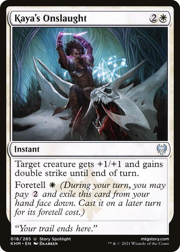 0018 Kaya's Onslaught U Kaldheim