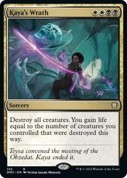 0155 Kaya's Wrath R Commander: Dominaria United