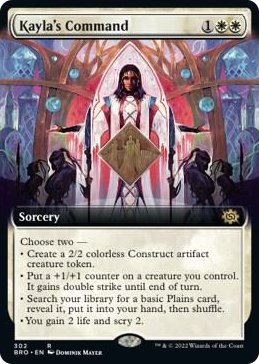 0302 Kayla's Command (Extended Art) R The Brothers' War