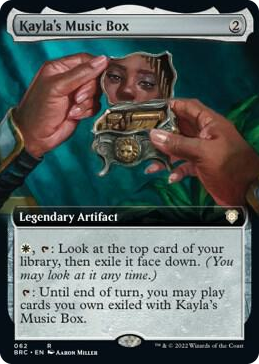 0062 Kayla's Music Box (Extended Art) R Commander: The Brothers' War
