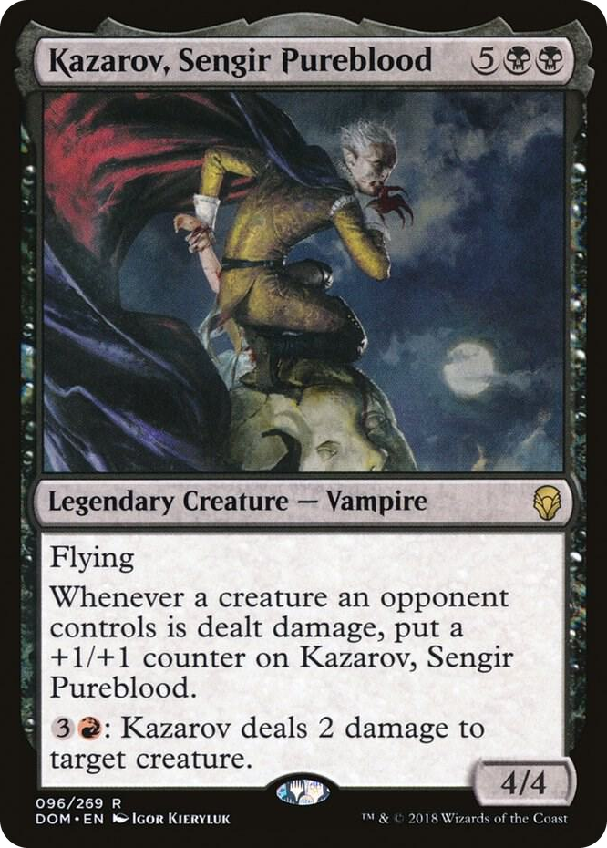 0096 Kazarov, Sengir Pureblood R Dominaria