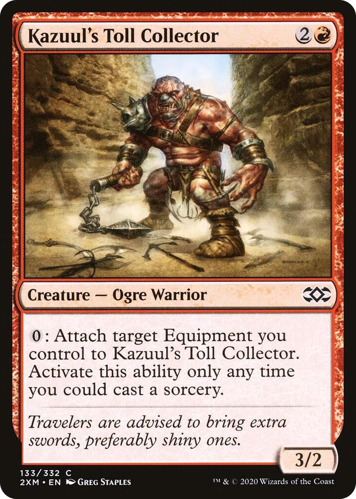 0133 Kazuul's Toll Collector C Double Masters