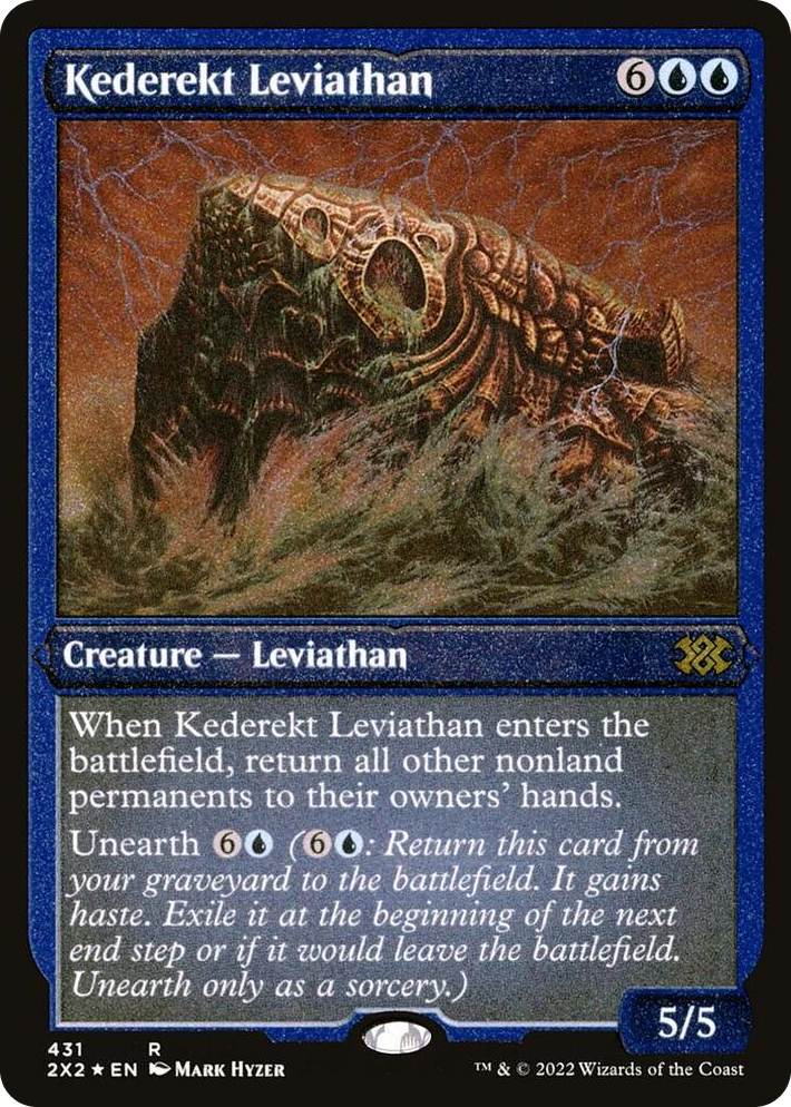 0431 Kederekt Leviathan (Foil Etched) R Double Masters 2022
