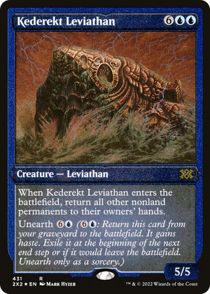 0431 Kederekt Leviathan (Foil Etched) R Double Masters 2022