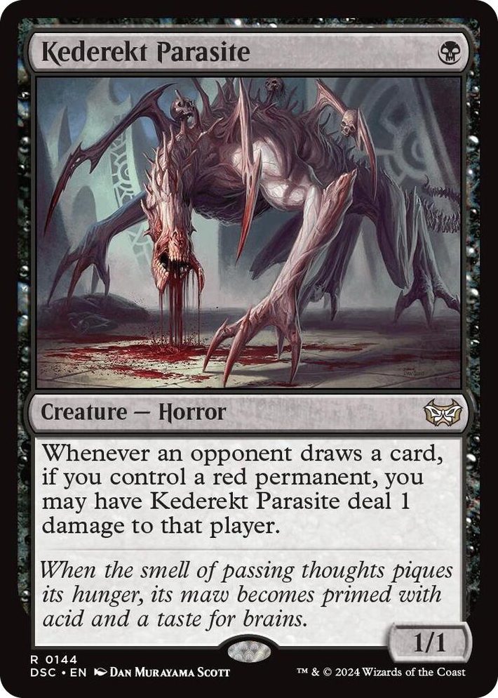 0144 Kederekt Parasite R Commander: Duskmourn: House of Horror