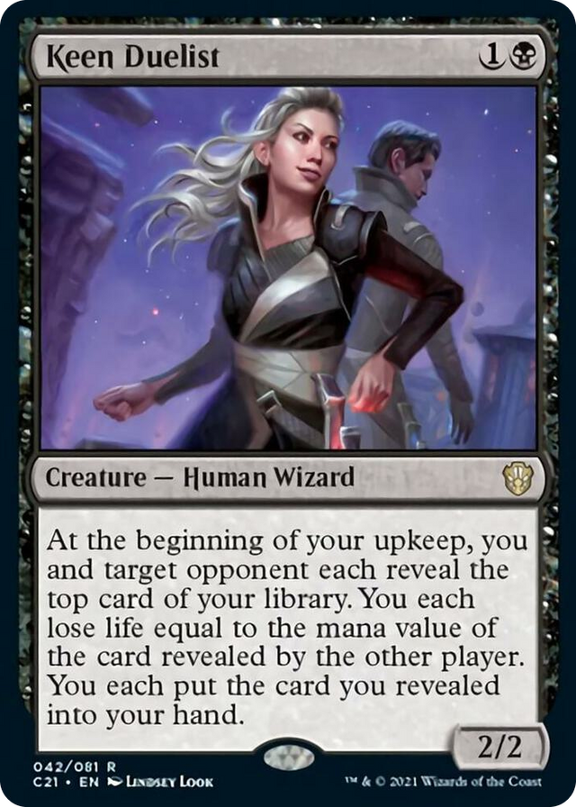 0042 Keen Duelist R Commander 2021