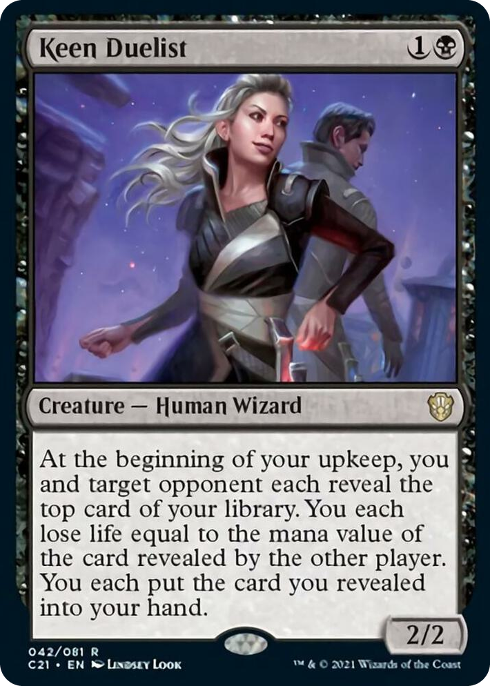 0042 Keen Duelist R Commander 2021