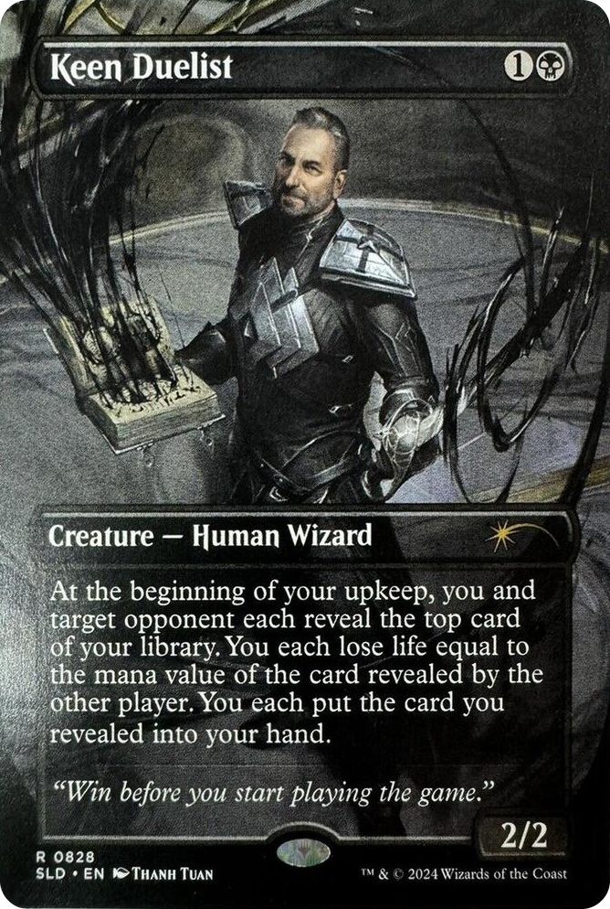 0828 Keen Duelist R Secret Lair Drop Series