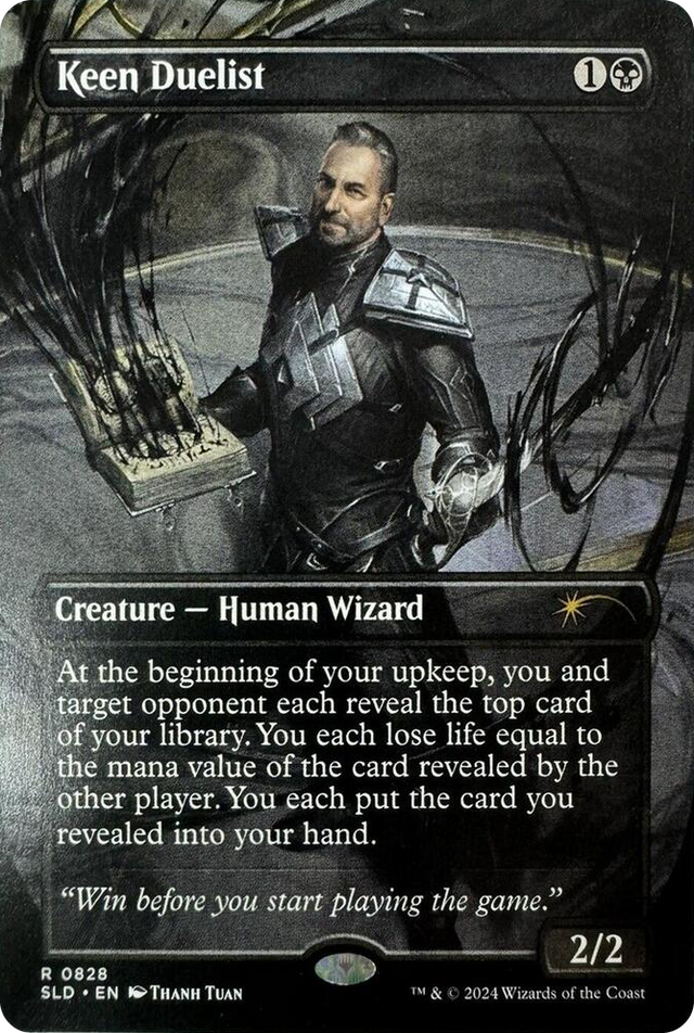 0828 Keen Duelist R Secret Lair Drop Series