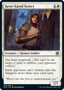 0022 Keen-Eared Sentry U Adventures in the Forgotten Realms