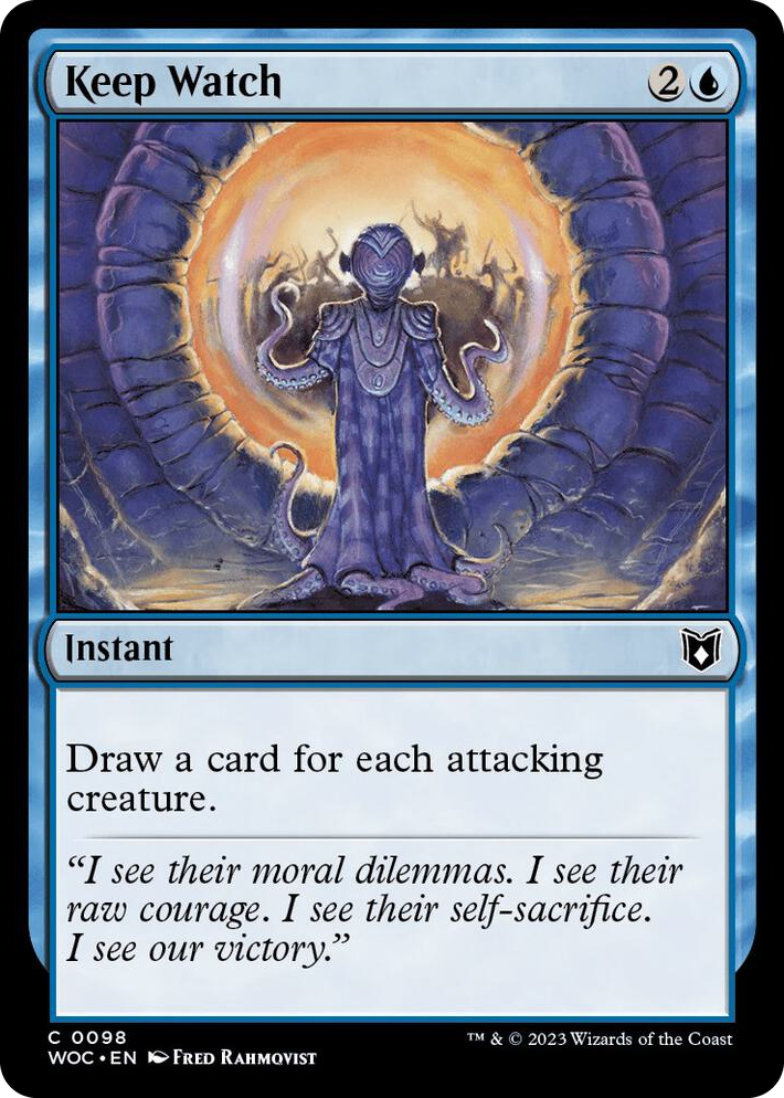 0098 Keep Watch C Commander: Wilds of Eldraine