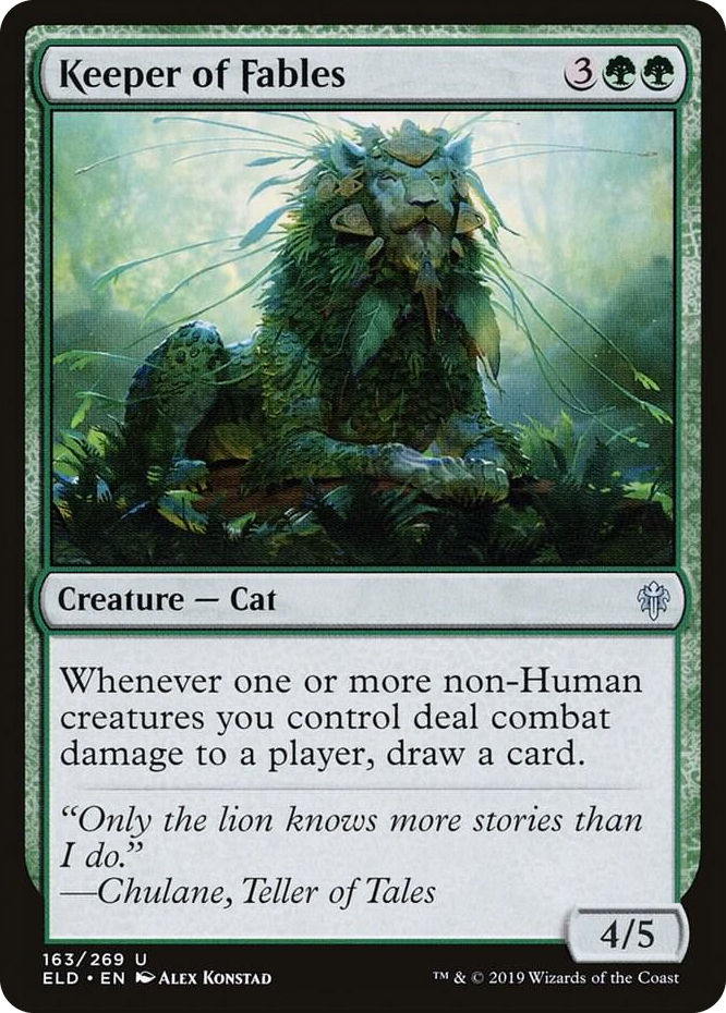 0163 Keeper of Fables U Throne of Eldraine