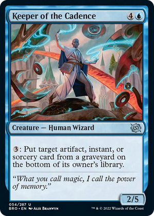0054 Keeper of the Cadence U The Brothers' War