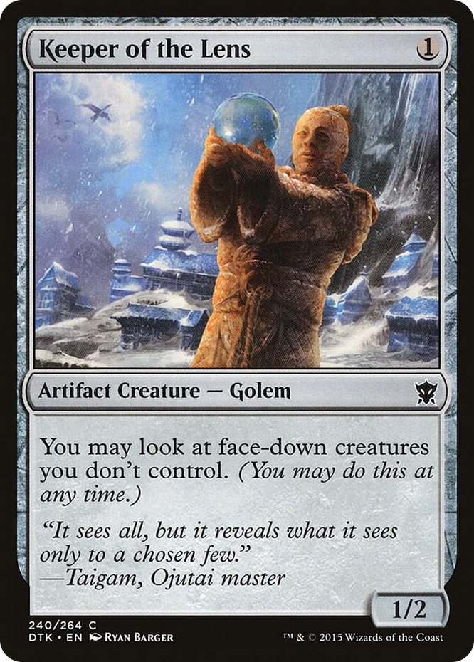0240 Keeper of the Lens C Dragons of Tarkir