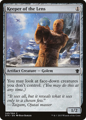 0240 Keeper of the Lens C Dragons of Tarkir