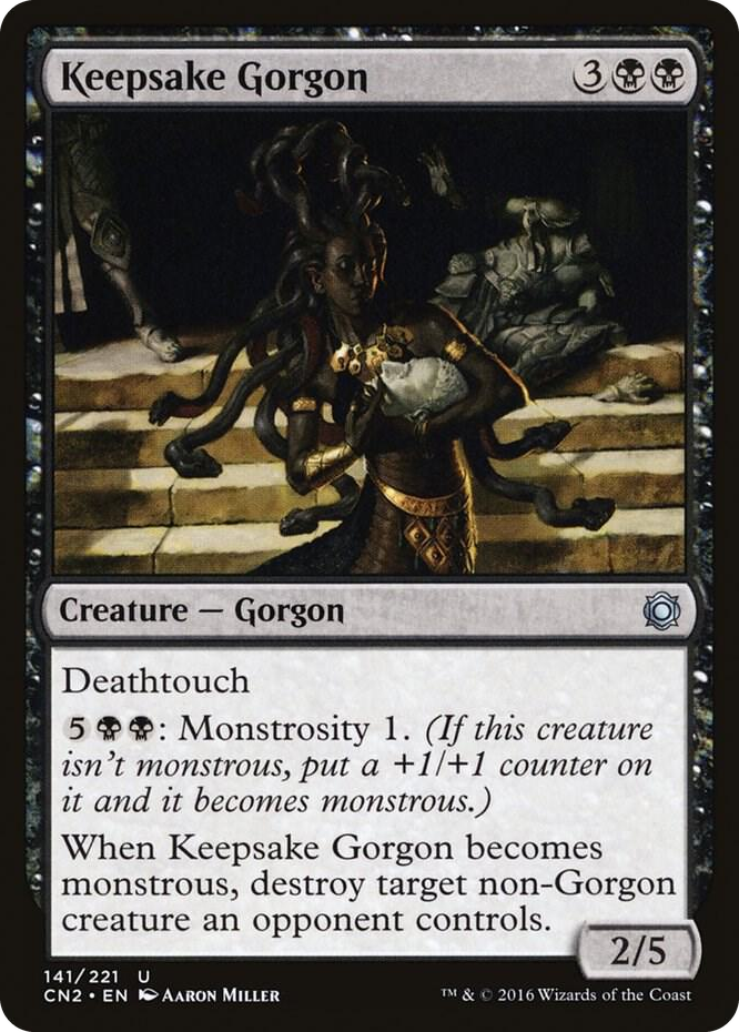 Keepsake Gorgon #141 U - Conspiracy: Take the Crown Pokemon card