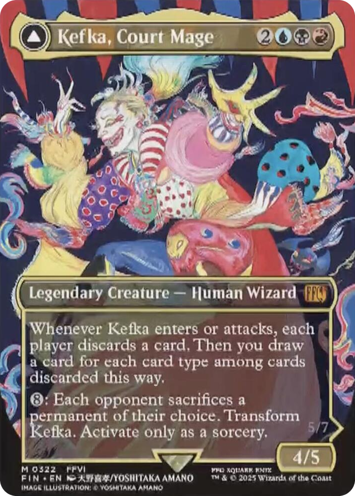 0322 Kefka, Court Mage (0322) (Borderless) M FINAL FANTASY