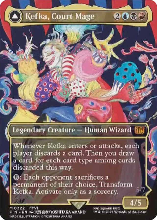 0322 Kefka, Court Mage (0322) (Borderless) M FINAL FANTASY