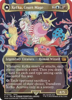 0322 Kefka, Court Mage (0322) (Borderless) M FINAL FANTASY