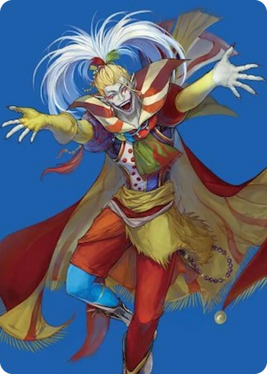 0046 Kefka, Court Mage Art Card S Art Series: FINAL FANTASY