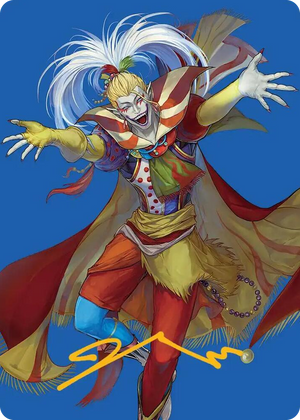 0046 Kefka, Court Mage Art Card (Gold-Stamped Signature) S Art Series: FINAL FANTASY