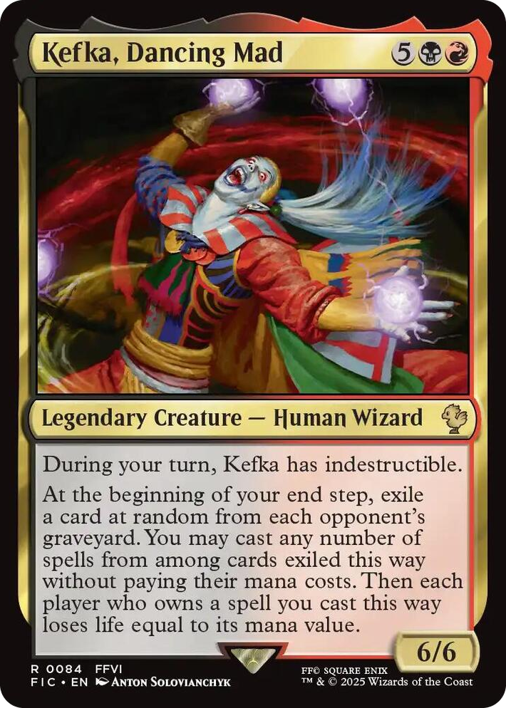 0084 Kefka, Dancing Mad R Commander: FINAL FANTASY
