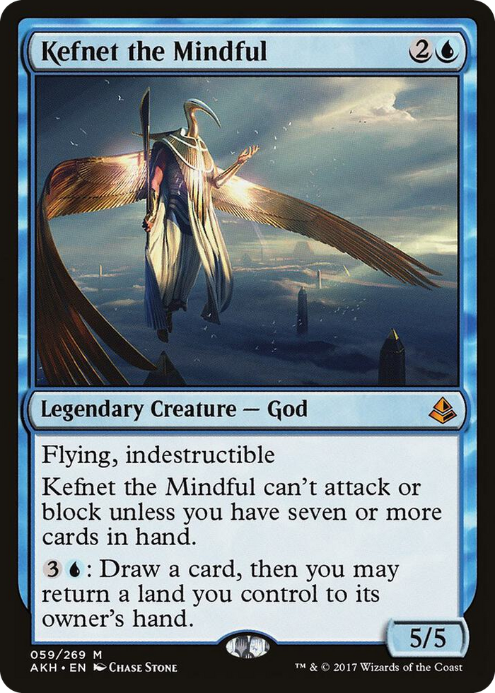 Kefnet the Mindful #59 M - Amonkhet Pokemon card