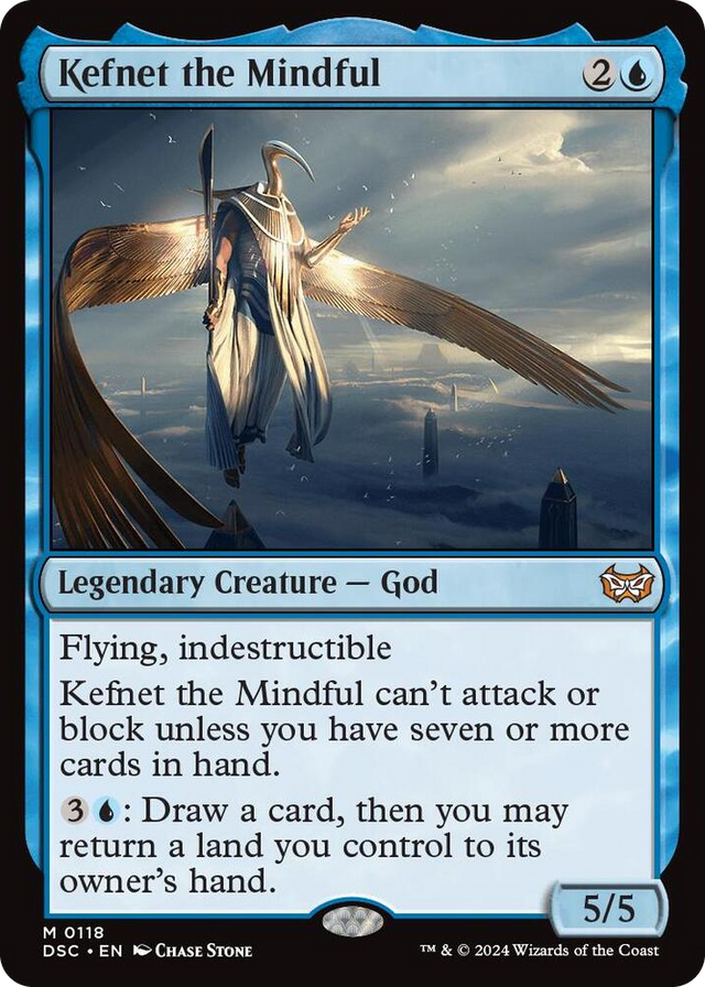 0118 Kefnet the Mindful M Commander: Duskmourn: House of Horror
