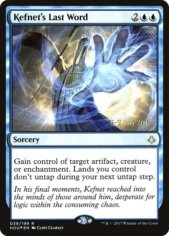 0039 Kefnet's Last Word R Prerelease Cards