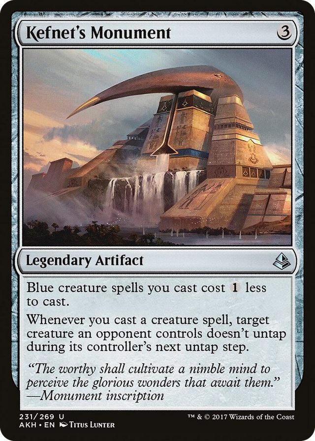 0231 Kefnet's Monument U Amonkhet