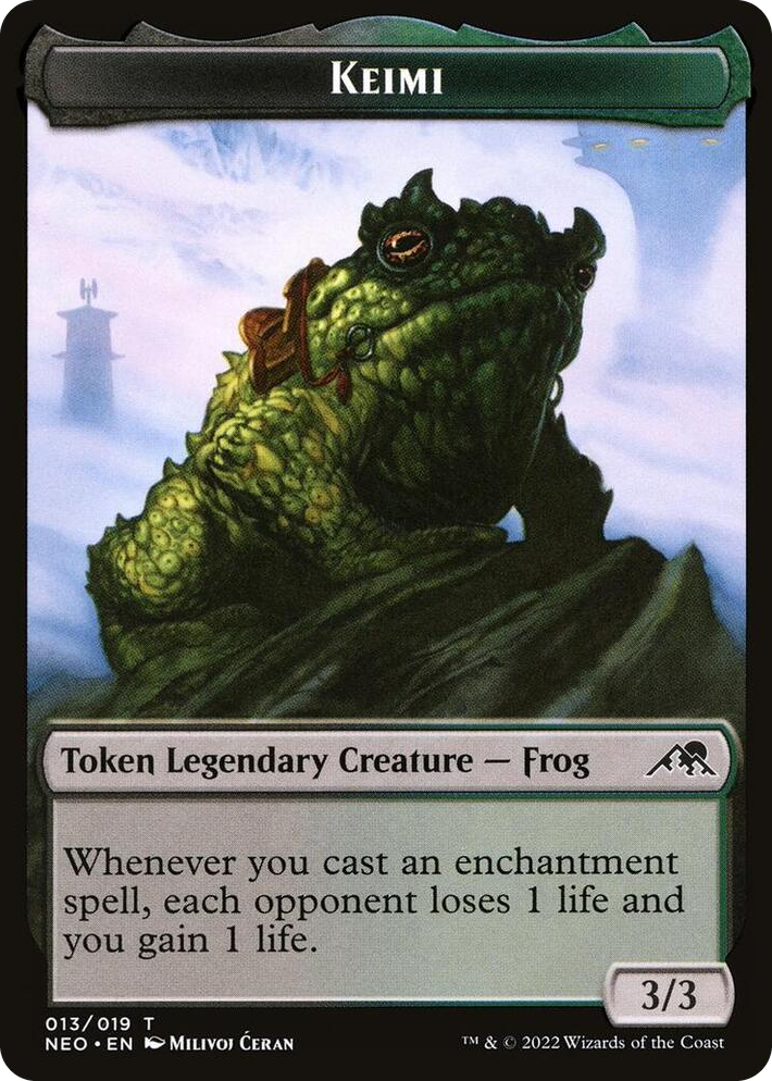 0013 Keimi Token T Kamigawa: Neon Dynasty