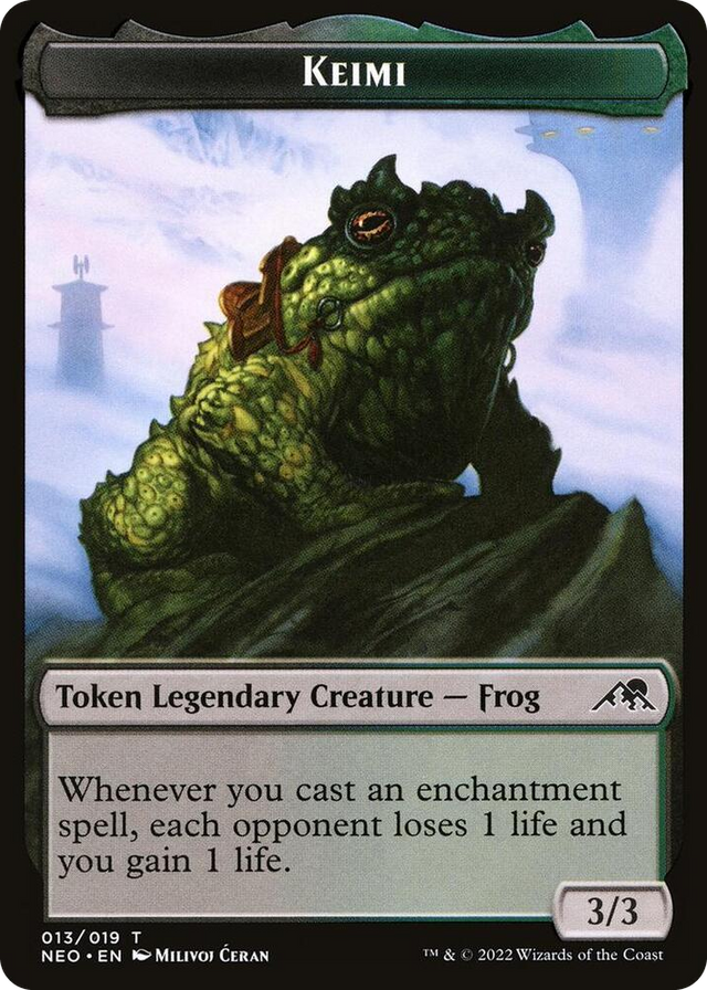 0013 Keimi Token T Kamigawa: Neon Dynasty