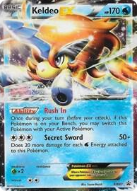 BW061 Keldeo EX - BW61 Promo Black and White Promos