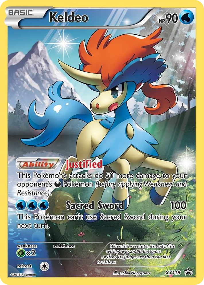 XY118 Keldeo - XY118 Promo XY Promos