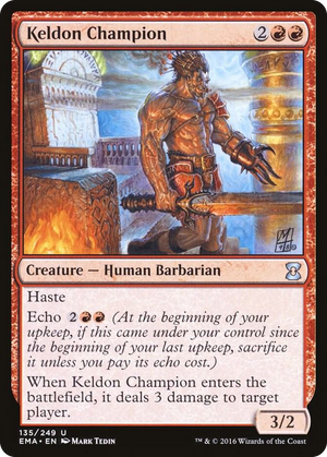 0135 Keldon Champion U Eternal Masters