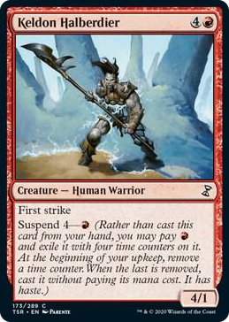 0173 Keldon Halberdier C Time Spiral: Remastered