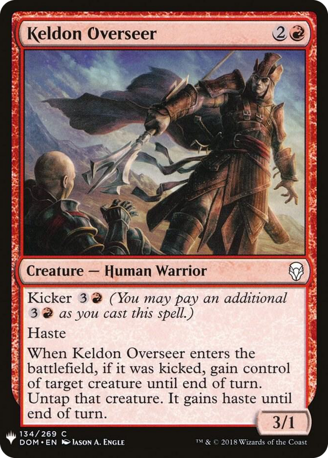 0134 Keldon Overseer C The List Reprints