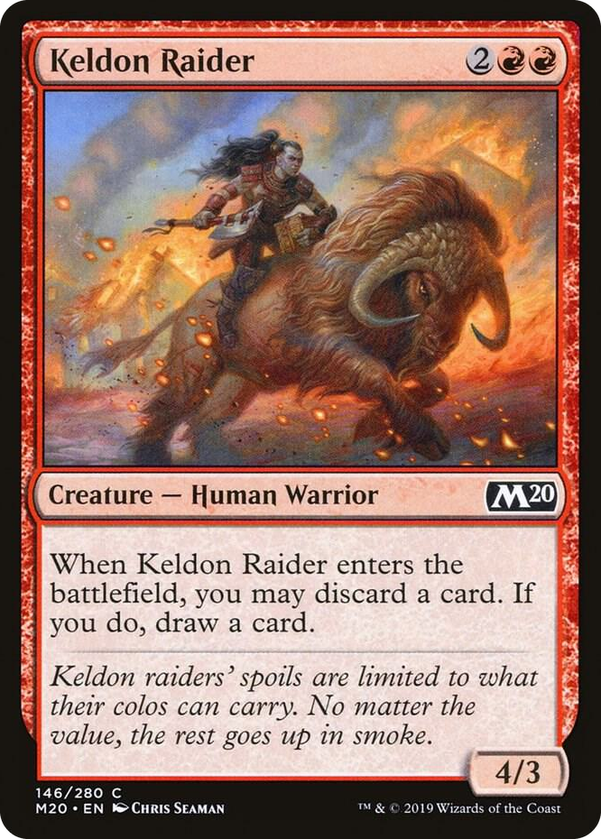 0146 Keldon Raider C Core Set 2020