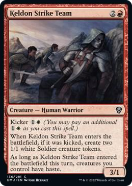 0136 Keldon Strike Team C Dominaria United