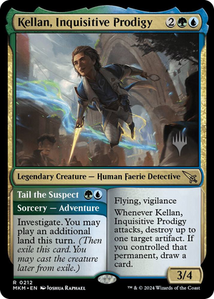 0212 Kellan, Inquisitive Prodigy R Promo Pack: Murders at Karlov Manor