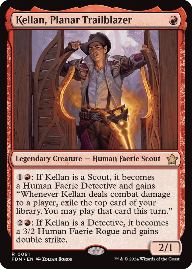 0091 Kellan, Planar Trailblazer R Foundations