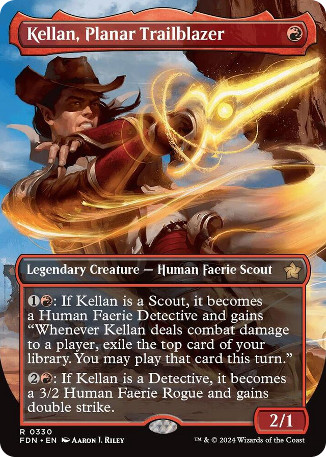 0330 Kellan, Planar Trailblazer (Borderless) R Foundations